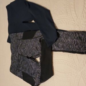 2 Pair of Women's Queenieke Capri Leggings Size XL